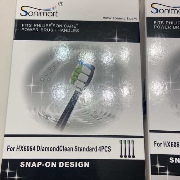 12 Sonimart replacement power brush handles.HX6064 DiamondClean standard - Picture 2 of 5